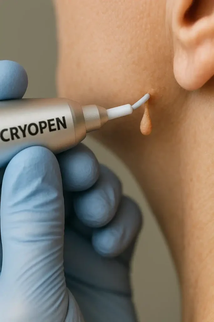 Cryopen for skin tags removal Leeds speak to our team today!