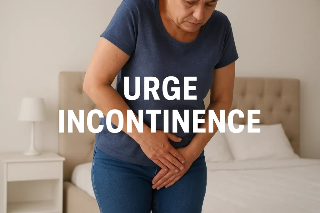 how to manage urge incontinence Leeds symptoms