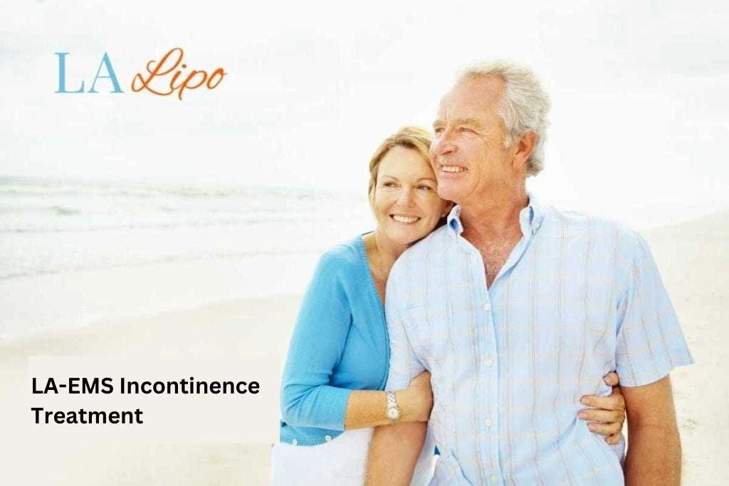 happy couple after treating stress incontinence Leeds speak to our team today.