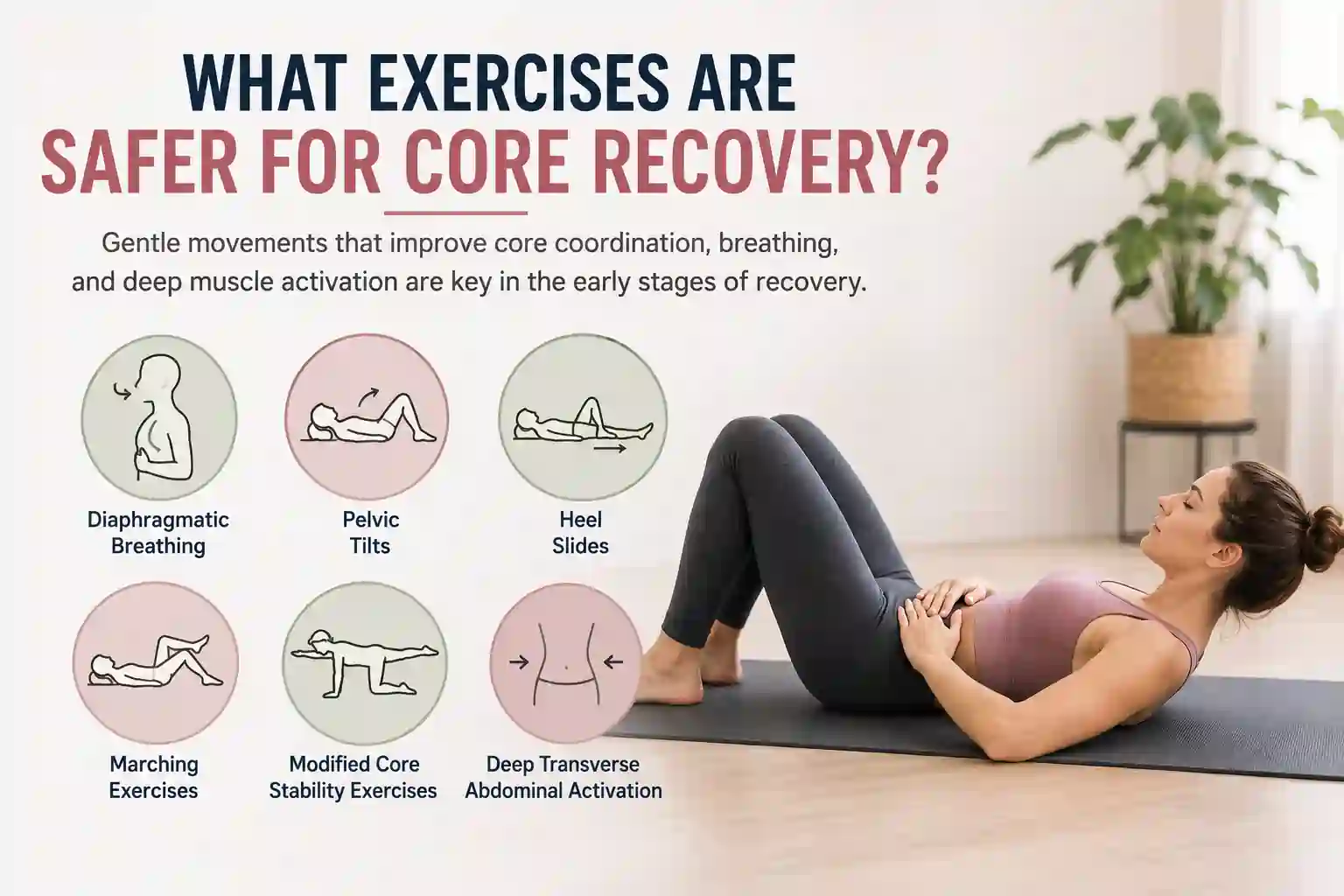 Which exercises may help diastasis recti Leeds?